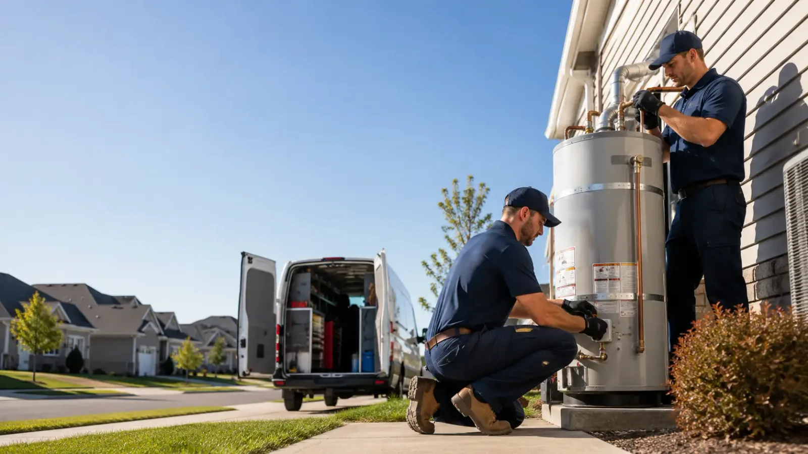 Water Heater Installation in Sacred Heart, MN